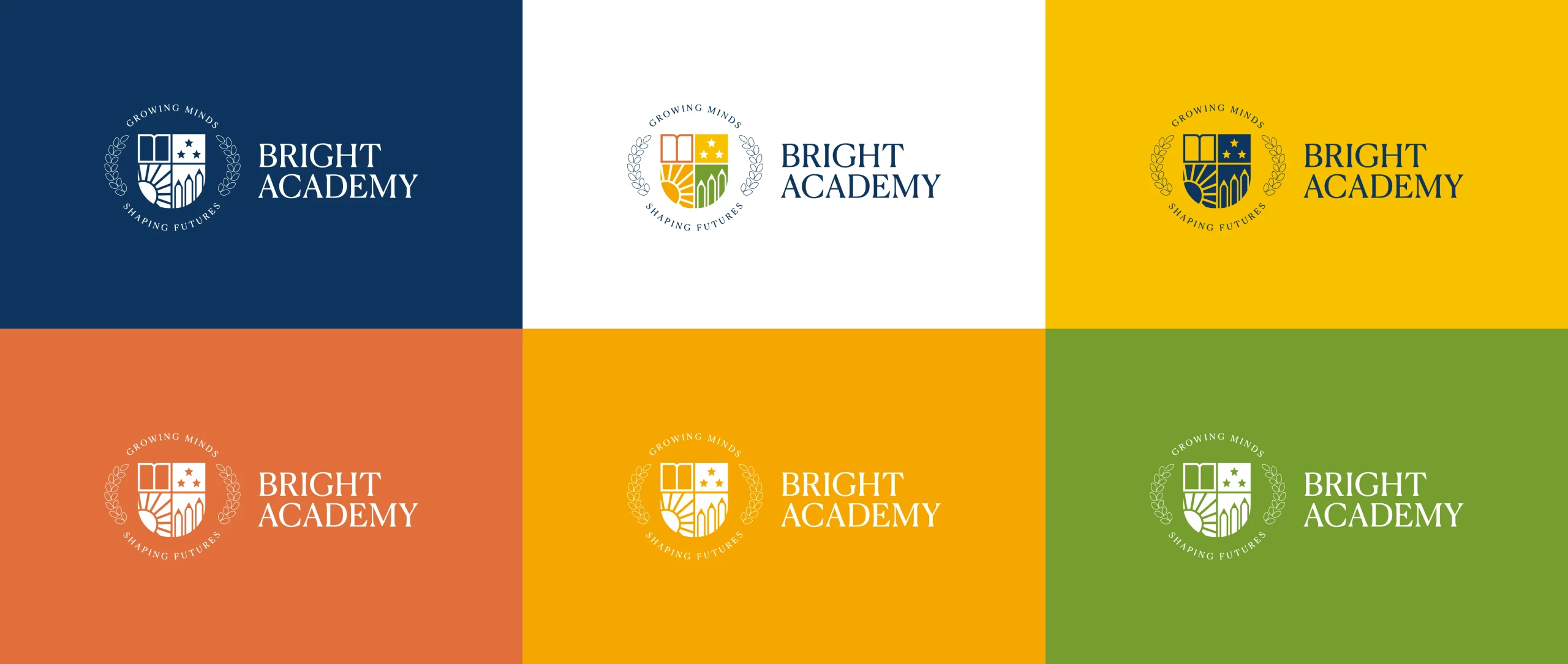 Branding and logo design for Bright Academy