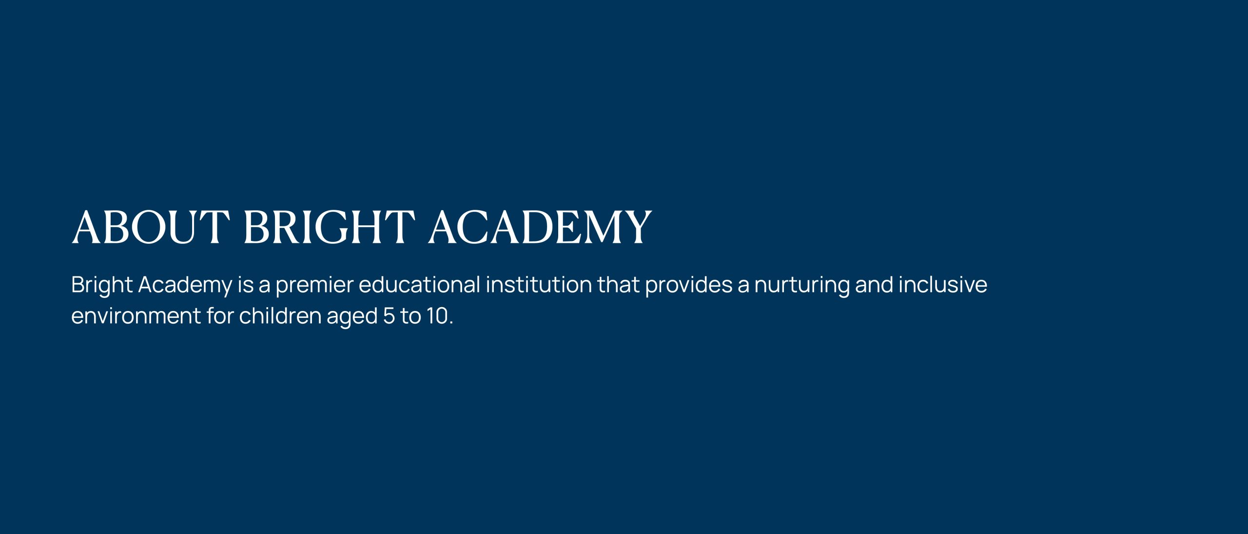 Branding and logo design for Bright Academy