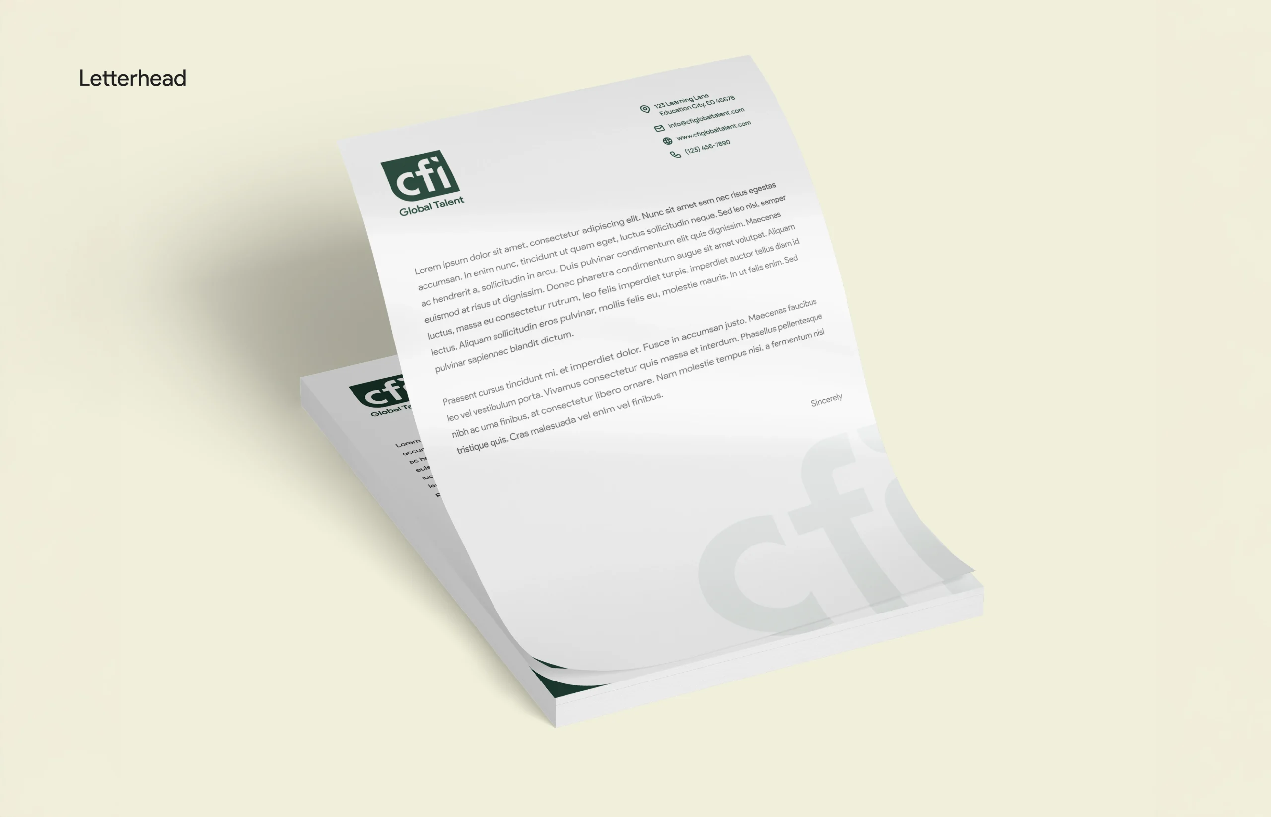 International Responsible Recruitment Agency website design