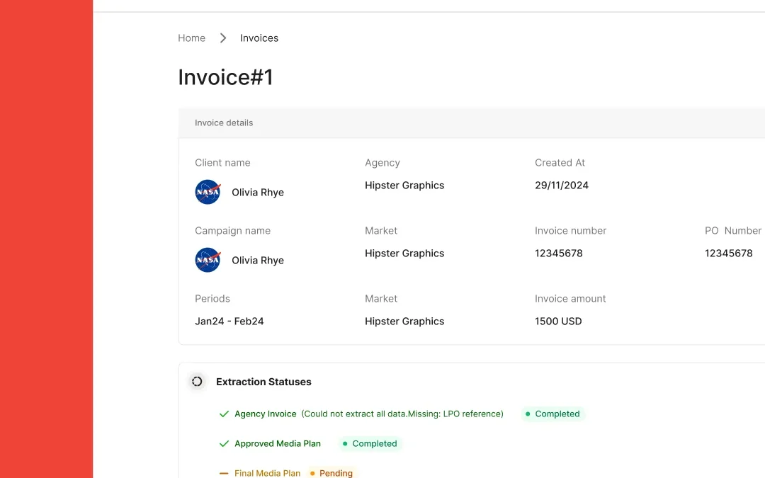 Medpush Invoice Validation